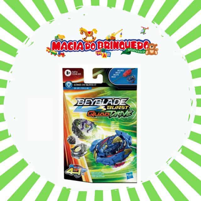 Beyblade Burst Quad Drive Ultimate Evo Valtryek V7 - Magia do Brinquedo