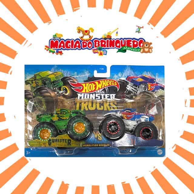 Brinquedo Infantil Carrinho Hot Wheels Trucks Monster Maker